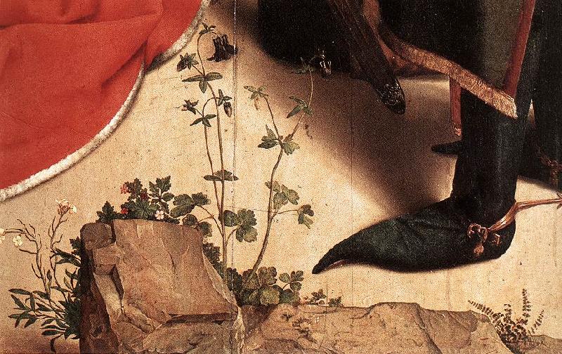 GOES, Hugo van der Monforte Altarpiece (detail)